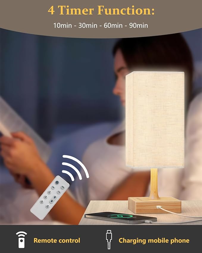 Light Therapy Lamp 10000 Lux Sun Lamp with 3 Color Temperatures Adjustable Brightness 4 Timer &amp Memory Function Full Spectrum Light Sunlight Lamp with Remote Control for Home Happy Life