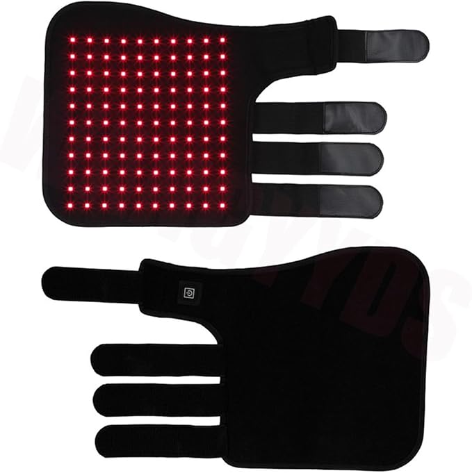 Red Light Therapy Belt Portable 850nm Infrared ＆ 660nm LED Red Light Therapy Wrap Portable Horse Leg Therapy Device for Horse Muscle Recovery Horse Leg PainLeft+Right