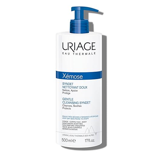 Uriage Xémose Face &amp Body Wash For Dry Skin Extra-Gentle Foaming Cleanser Long-Lasting Comfort Helps Support The Skin’s Natural Moisture Barrier Fragrance &amp Soap-Free Physiological Ph
