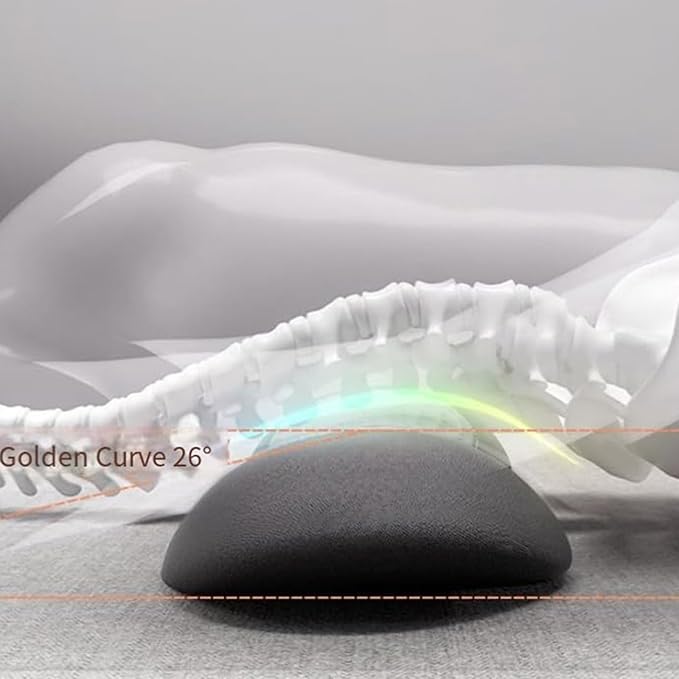 Yanzhenglip My Soothe Lab 2025 Upgraded Soothe Back Massager 3 in 1 Back Massager for Sciatica Massage Relaxer for Neck Shoulders and Suitable Smooth Spine (B)