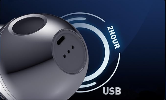 5-in-1 Electric Head Shaver for Bald MenRotary Design Head ShaversElectric Men's Grooming Kit with Rotary Blades Clippers Nose Trimmer Brush MassagerCordless and Rechargeable