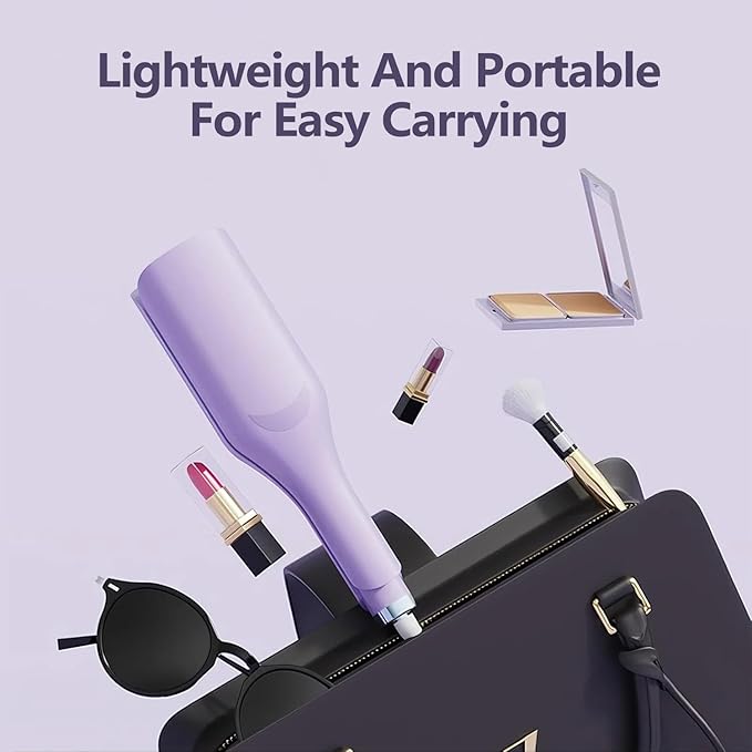 32mm Curling Iron Hair Crimper Waver Wave Curling Iron with Anti-ScaldIonic Deep Waver Hair Curler Crimping Tool