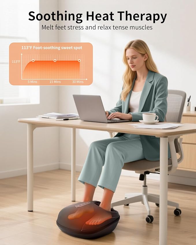 Nekteck Shiatsu Neck and Back Massager Shiatsu Foot Massager