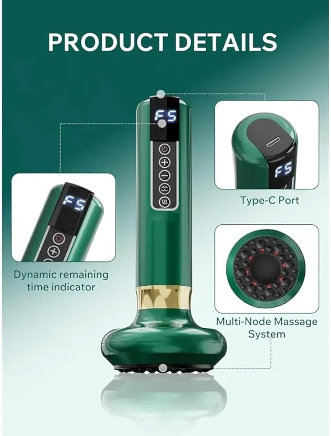 Anti Cellulite Massager Handheld Cellulite Massager 6/12 Suction Modes for Legs Belly Thighs Arms Butt (White12 Suction Levels)