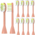 Replacement Toothbrush HeadsCompatibility for Ph One Care Head HY1100 HY1200 BH1022(8pcs Pink)