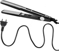 220v Fast Heating Hair Straightener Curling 5-Level Temperature Control 480ºF(250° C) 2 m/6.56 ft 360° Swivel Cord 1.5 inch Hair Straighten Hair Curls Styling Tool(EU Plug)