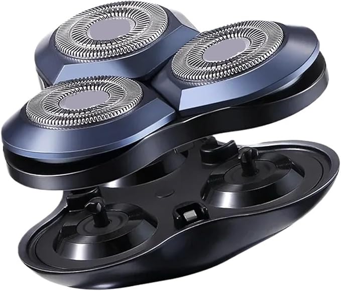 Electric Shaver Head Replace ShaverCompatible for Xiaomi MijiaS700 Electric Shaver Head Replacement Ceramic Cutter Head Version(4 Piece)