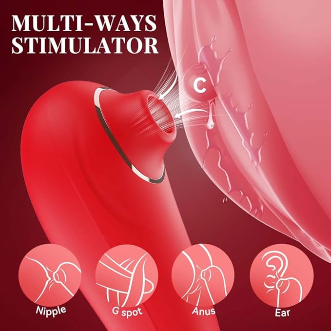 2026 Newly Portable Vibrating Massager -Clitioral Sucker Relaxes Muscles Heating Modes Viboators Toy Couples- for Body and Back Foot Silent Personal for Sports Massage Adult Tools Relaxation m792w