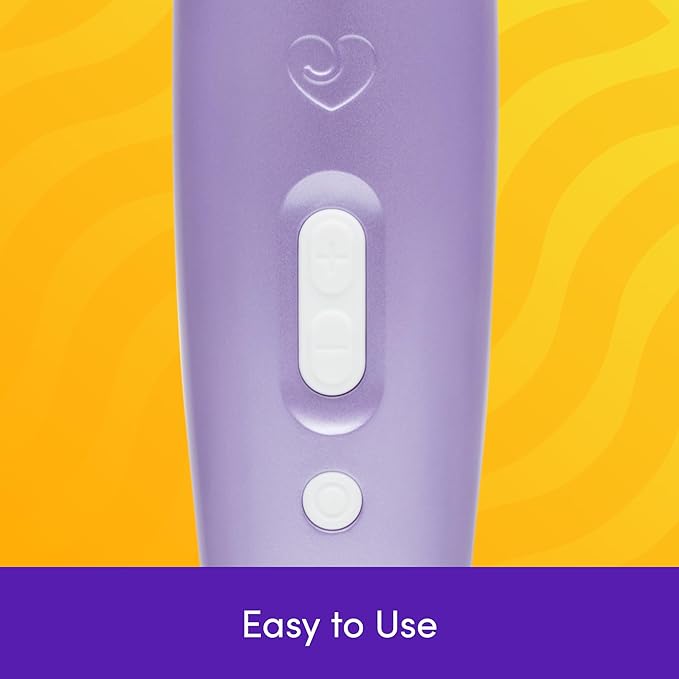 Lovehoney Powerful Electric Handheld Massager | Mains Powered Body Massage Tool with 12 Vibration Modes | Flexible Neck for Muscle Aches in Back Neck Shoulders Legs | Lilac