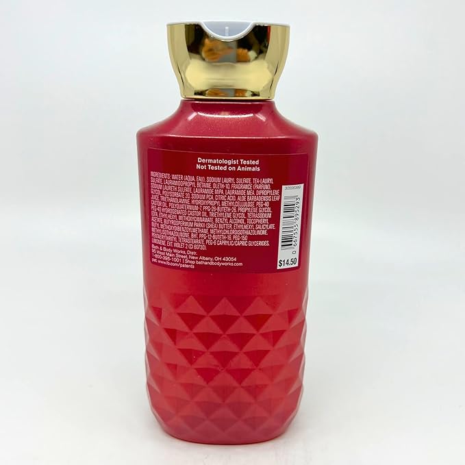 Bath &amp Body Works - Strawberry Pound Cake - 2 Piece bundle - Shower Gel 10 fl oz and Ultimate Hydration Body Cream 8 oz