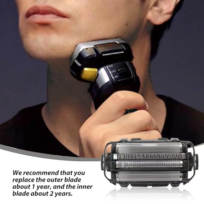 WES9165PC Replacement Shaver Blades Cutter Compatible for Panasonic A-RC4 shaver ES-LA63AA ES-LA63-S
