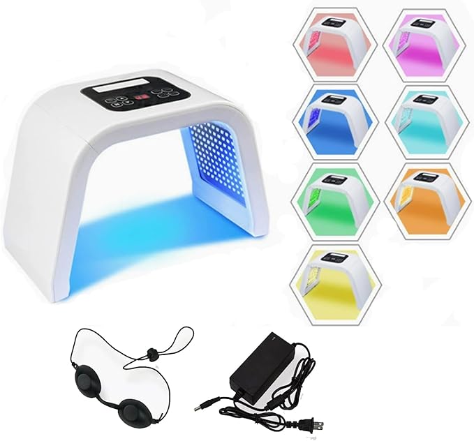 Red-Light-Therapy7 Colors led face Light Machine for Skincare at Home