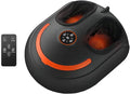 Foot Massager with Heating FunctionIt relieves Tired Muscles and Plantar Pain via deep-kneading Therapy and is Equipped with Multiple Massage Modes and Intensity Settings. (Black)
