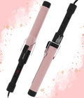 MegaWise Pro 1 1/4 inch Ceramic Barrel Hair Curling Iron 60s PTC Fast Heating Tech Anti-Scald Insulated Grip &ampTip Auto Shut Off and 360° Swivel Cord 2 Clips and Heat-Resistant Glove Included