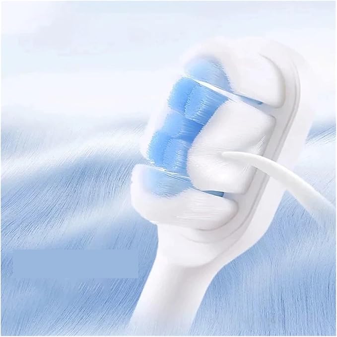 Replacement Toothbrush Heads Compatible for X3U/X3pro/D2/D3S/D5 Sonic Electric Tooth(4 Clean White)