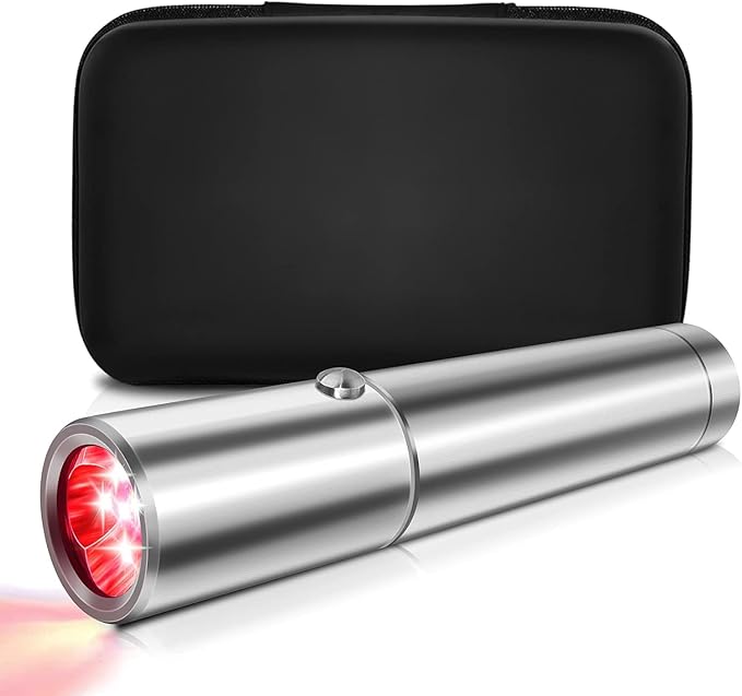 Red Light Therapy Device Red &amp Infrared Light Therapy Wand for Body Face Skin Joint Muscle Pain Relief
