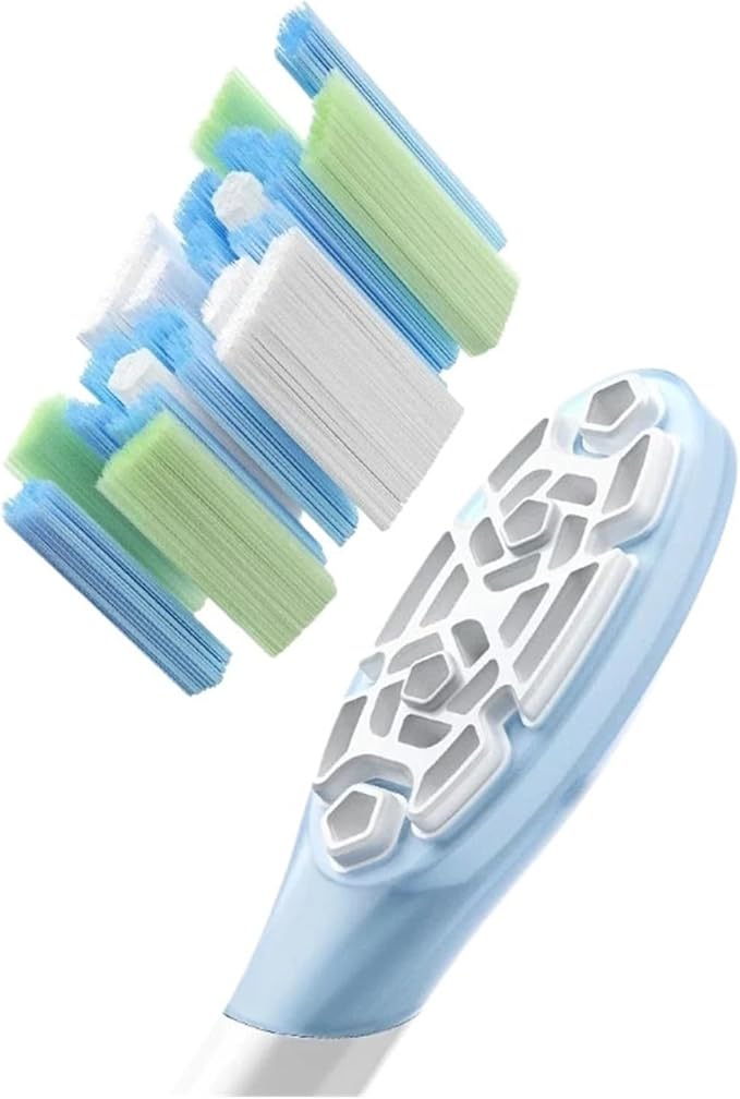 Electric Toothbrush Brush Head Compatible for Sonic Vibration Pro Spare Heads 3PCS(MBS309)