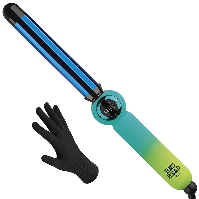 Bed Head Twirl Junkie Digital Curling Wand | Tight Curls and Waves (1 in)