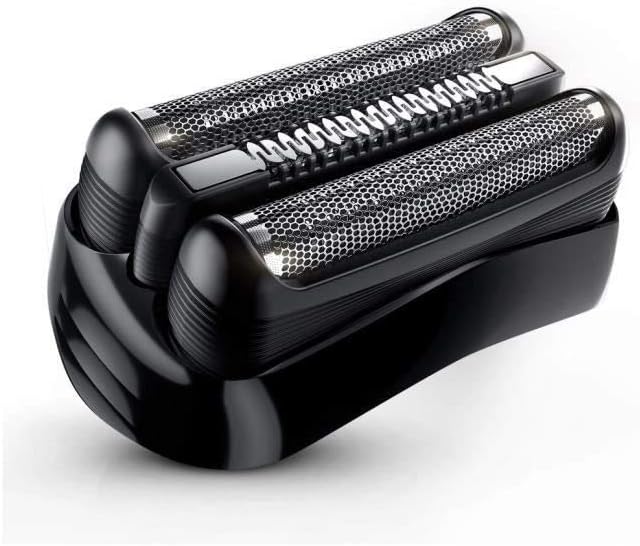 Braun 21B Series 3 Electric Shaver Replacement Foil and Cassette Cartridge - Black
