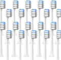 20/50PCS Compatible for Replacement C1 Sensitive Clean Whitening Brush Soft Bristle Sonic Electric Toothbrush Nozzles(50Sensitive)