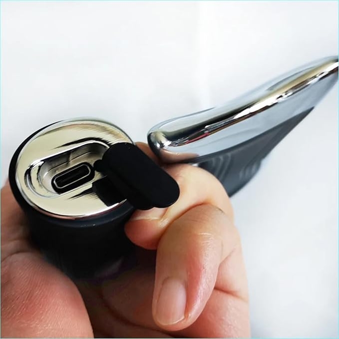 Fascia Knife Muscle Relaxation Electric Fascia Knife Fascia Massager Electric Scraping Tool Medical Scraper Applicable to The Whole BodyBlack