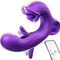 Portable Vibrating Massager -Clitioral Sucker Relaxes Muscles Viboators Toy 10 Modes Couples - for Body and Back Foot Silent Personal for Sports Massage Adult Tools Relaxation (Purple4)