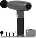Massage Gun Muscle Therapy Gun Handheld Deep Tissue Massager Gun with 5 Adjustable Speeds Back Massager for Athletes Relieving Pain Soreness and Stiffness(Black)