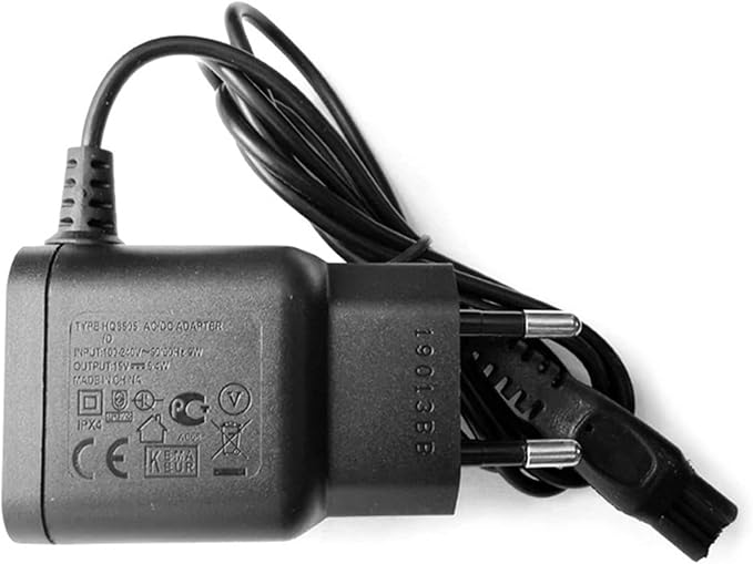 AC Power Adapter ChargerCompatible for PhilipsHQ8505 HQ6 HQ7 HQ8 HQ9 RQ S5000 Electric Shaver Shaving Machine EU Plug.