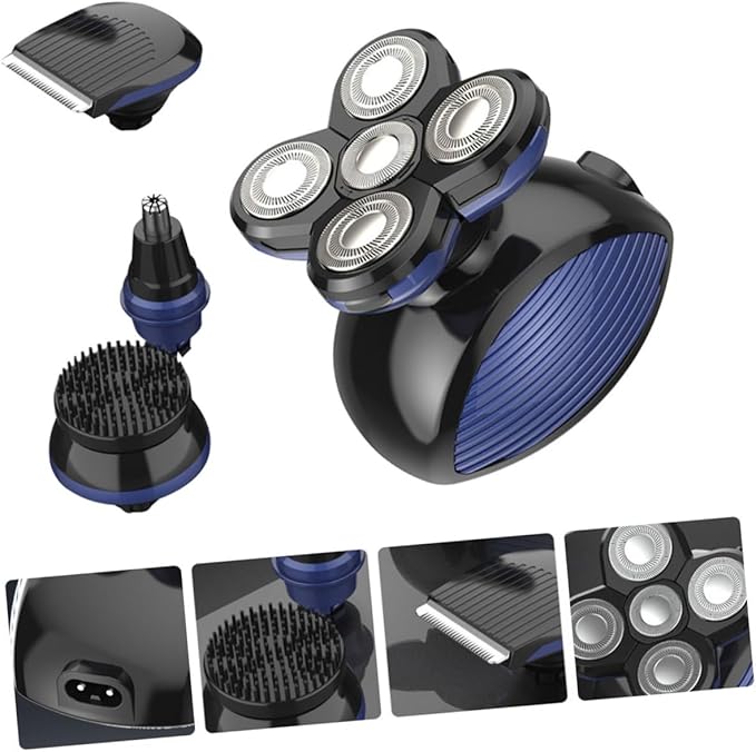 Electric Trimmer USB Shaver for Men Portable Beard Nose Hair Grooming Kit Fast Shaving for Home Use