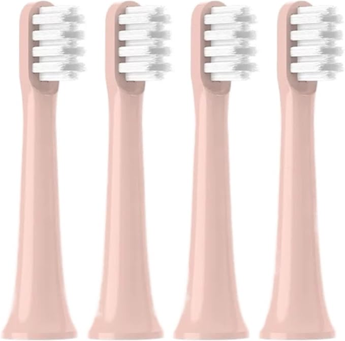 Replacement Electric Toothbrush Heads Compatible for EX3 SO4-16PCS(4pcs Pink)