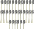 30/50PCS  Compatible for X/X PRO/ Z1/ F1/ One/Air 2 /SE Replacement Head Toothbrush Nozzles Soft(50BeigeGray)