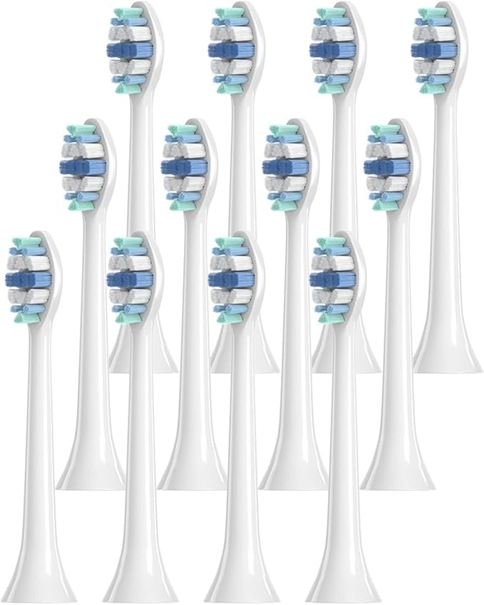 Toothbrush Brush Head for HX3 HX6 HX9 Series HX3210 3211 6150 6500 6510 6530 9342 6730 9312 9372(HX9034P-12Pcs)