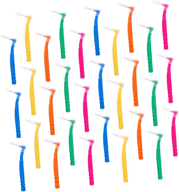 120pcs Interdental Toothbrush Compact Manual Cleaner for Oral Care for Easy to Use Prevent Decay Bad Breath