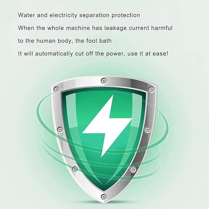 Foot Spa/Bath Massager with Motorized Rollers Shiatsu Massage Shower Heat Red Light Temperature Control Timer LED Display Drainage Pipe for Foot Stress Relief