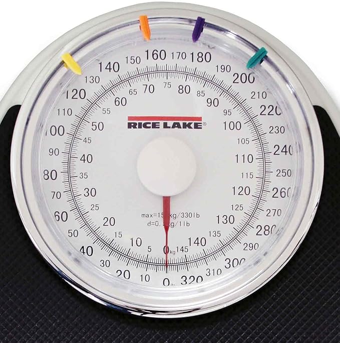 Rice Lake Mechanical Floor Scale - LB and KG