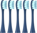 Replacement Brush Heads for Oclean X PRO Elite/Flow/F1/One/X/All Series Sonic Electric Toothbrush Dupont Blue Green Soft Bristle(5 Blue)