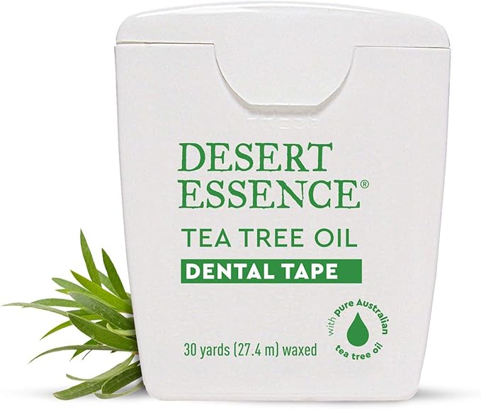 Desert Essence Tea Tree Dental Tape(3pk) - 30 yds