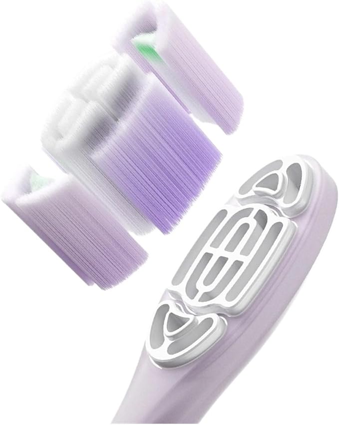 Oscillation Electric Toothbrush Replacement Heads Compatible for MES609 MES610 MES613(Clean Heads)