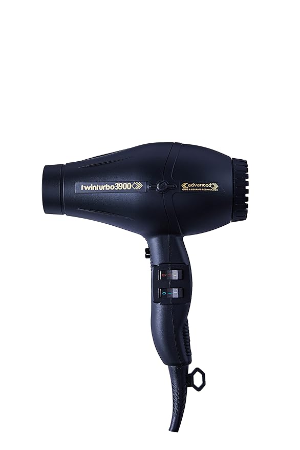 Turbo Power Twin Turbo 3900 Advanced Hair Dryer - Black