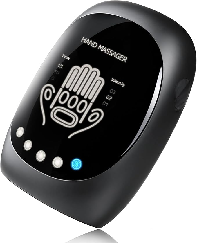 Hand MassagerBirthday Gifts for Women MomValentines Day Gifts for HerHand Massage Machine with Heat and Compression Electric Hand Massager for Arthritis