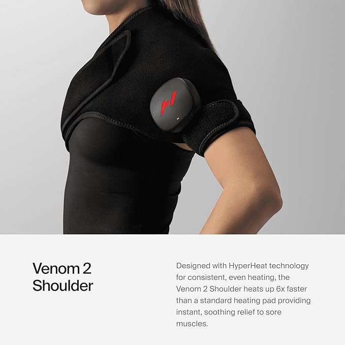Hyperice Venom 2 - Advanced Heat + Vibration Wrap (Right Shoulder)