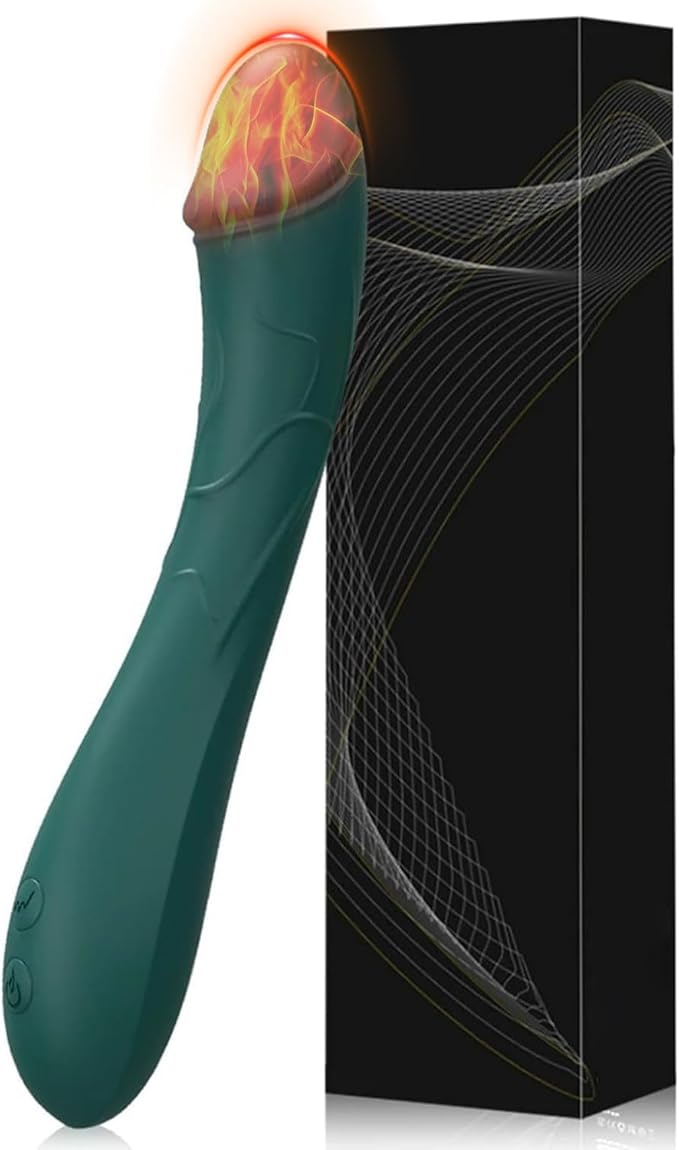 Portable Vibrating Massager -Clitioral Sucker Relaxes Muscles Heating Modes Viboatoars Toy Couples- for Body and Back Foot Silent Personal for Sports Massage Adult Tools Relaxation PWO090 (Green)