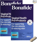 Bonafide Vaginal Health Pre + Probiotic (Clairvee). Relief from Odor Itching &amp Discharge. — 2-Month Supply (30 Capsules)