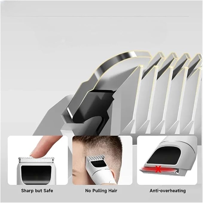 Compatible With ENCHEN Boost 2 Professional Hair Clipper for Men Rechargeable Electric Barber Trimmer with Adjustable Cutting Lengths(Black)