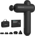 Nekteck Massage Gun Deep Tissue - 12mm Amplitude 30 Speeds Full-Body Muscle Relaxation Device with 5-Head for Pain Relief Quiet USB-C Rechargeable Percussion Muscle Massager for Home Office Travel