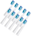 Replacement Toothbrush Heads Compatible with Fairywill FW-507 D7 Electric Toothbrush Replacement Brush Head(10pcs White)
