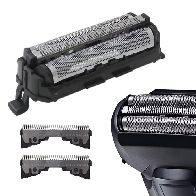 WES9087/WES9068 2x Shaver Cutter &amp 1x Foil Screen Replacement Fit for Panasonic ES101 ES8101 ES8103 ES8109 ES-GA2 ES-GA21S ES-LT41 ES-LT71 ES-SL41 ES-ST23