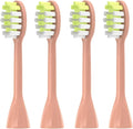 Compatible for 4Pack Replacement Toothbrush Heads Compatible with Ph One Soni Care Electric Head HY1100 HY1200 BH1022(Pink)