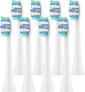 8/12/20 Pcs Compatible with Philips Sonicare Electric Toothbrush Replacement Brush Heads Refills for 1100 2100 4100(White-8 Pcs)