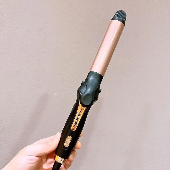 3 Temperature Curling Iron for Women As A Gift Hair Curler Curling Wand Portable Ceramic Travel Curling Iron for Short &amp Long Hair 110V-220V
